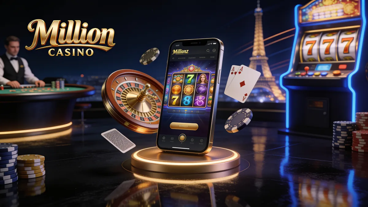 Présentation de l'application Millionz Casino — million casino en France